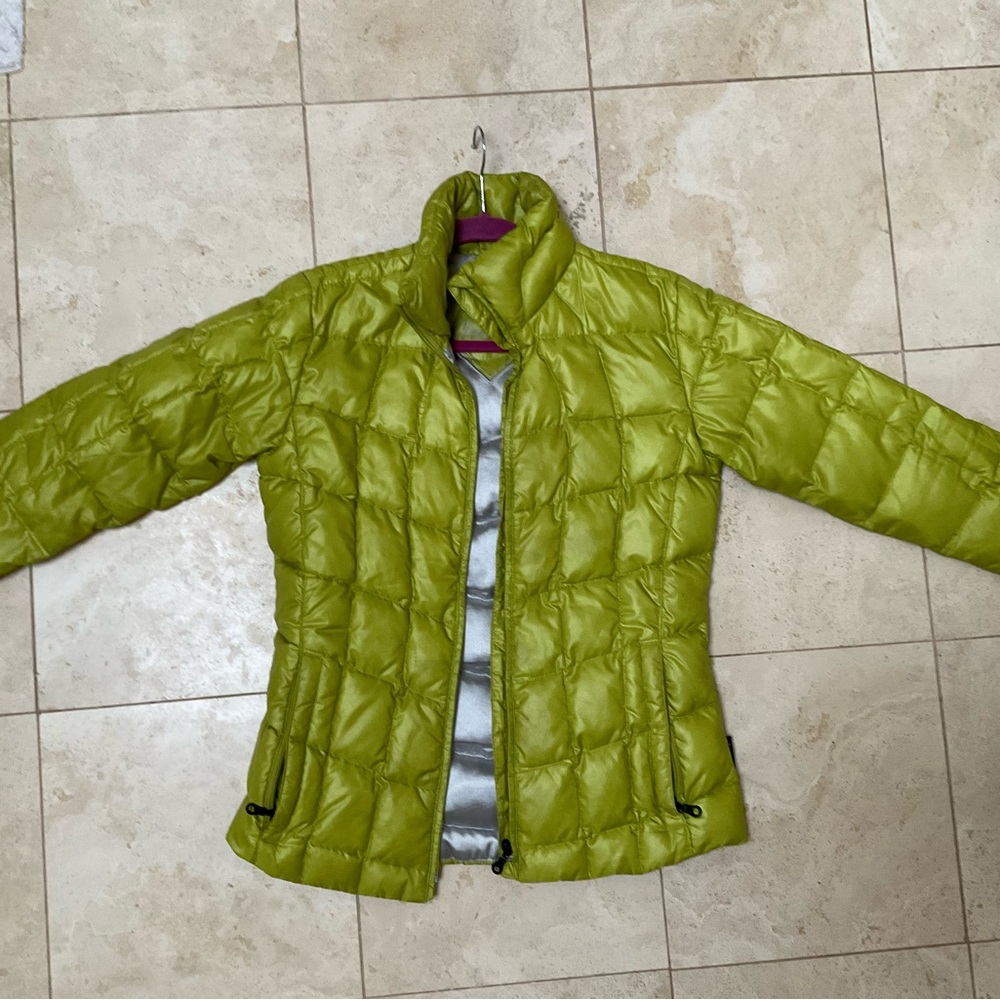 Down Coat Obermeyer Women’s Lightweight Down Jacket | Bright Yellow | Fitted | S
